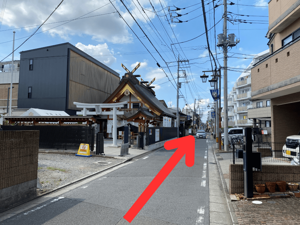 東武東上線朝霞駅から（本町院）へのアクセス6